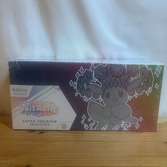Pokemon Trading Card Games Prismatic Evolutions Super Premium Collection Box Bra